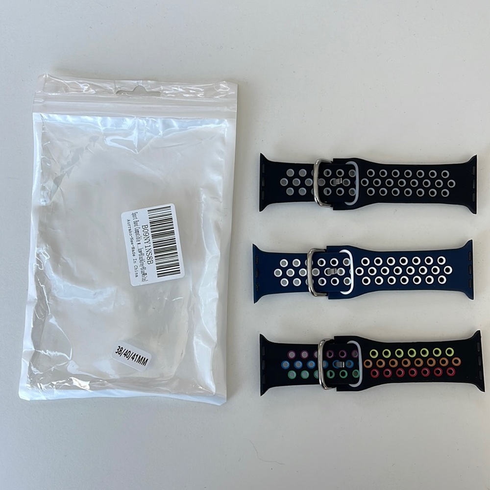 💥2/$9 — Sport watch bands - set of 3 NEW